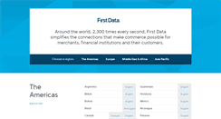 Desktop Screenshot of firstdata.com