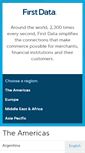 Mobile Screenshot of firstdata.com