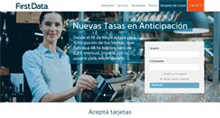 Desktop Screenshot of firstdata.com.ar